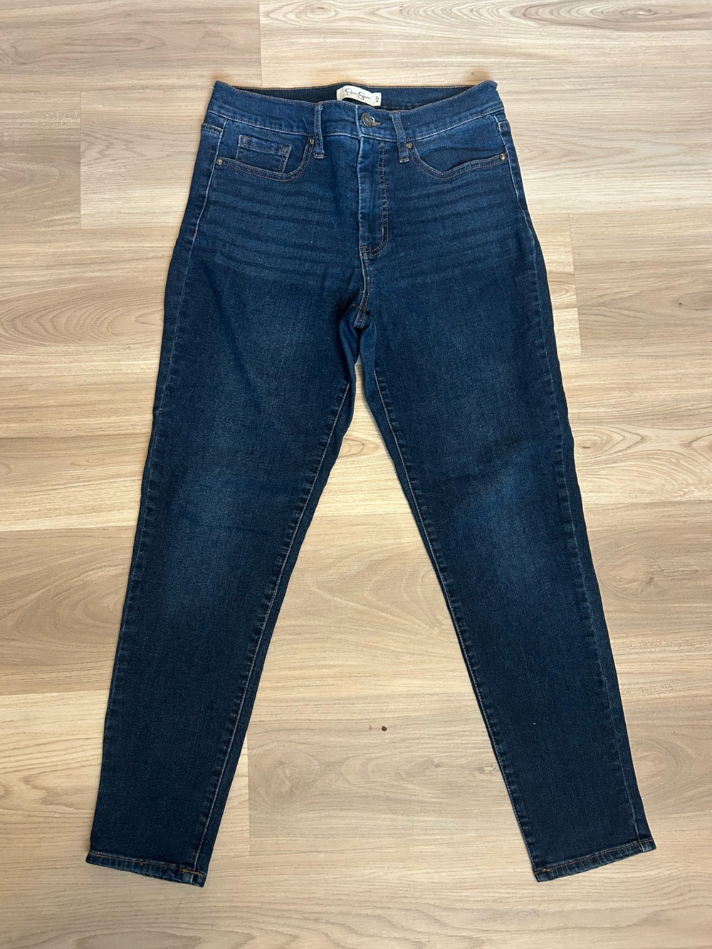 Jessica Simpson womens Slim Straight Dark Indigo Jeans